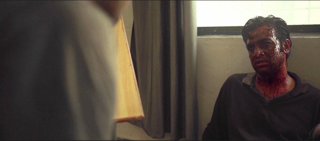 Film still — tension